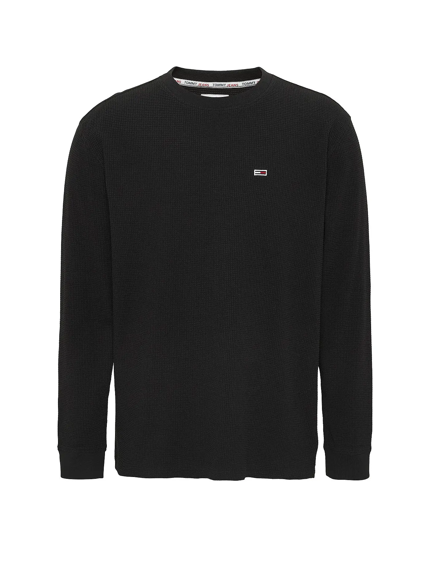 TOMMY JEANS | Langarmshirt | schwarz